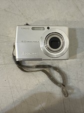 Casio Exilim EX-Z600 6.0MP Silver Digital Camera w/ Battery -parts