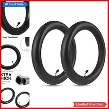 Scooter Inner Tubes 2-Pack 12.5x2.25 Butyl Rubber Angled Valve Stem Heavy Duty