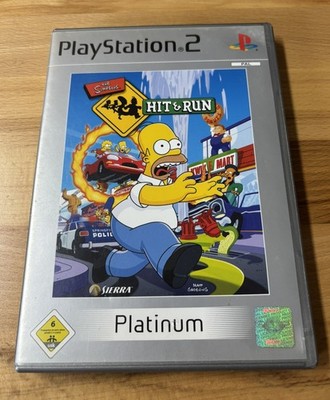 The Simpsons: Hit & Run Platinum PAL für Sony PlayStation 2 PS2 mit Anleitung