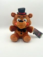 Jazwares Five Nights At Freddy's FNAF Toy Freddy 8" Plush Wave 2 Glow GITD Eyes