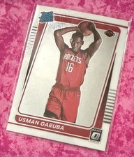 2021-22 Panini Donruss Optic Rated Rookie Usman Garuba RC #188 Rockets