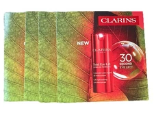 4 X CLARINS 30 Second Total Eye Lift Eye Cream Samples 1 ml Each NEW VERSION