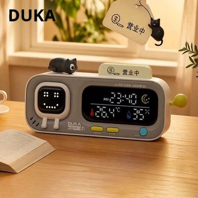 NEW DUKA MODODA Smart Temperature and Humidity Clock Sensor Electric Hygrometer T