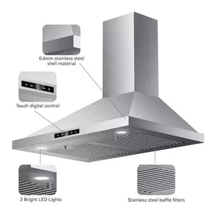 36 1 cm 800 CFM Vikio Range Hood.