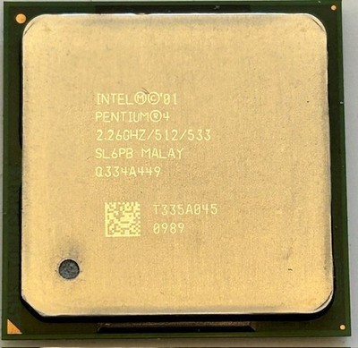 Intel Pentium 4 SL6PB 2,26GHz 512KB 533MHz Sockel 478 Prozessor - Northwood Core