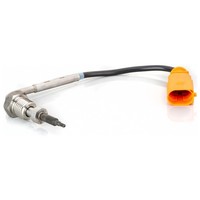 Sensor Abgastemperatur Geschraubt 2-Polig 130 Mm Kabel Hella FüR U.A. Audi A4