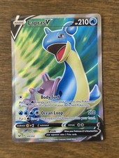 Pokemon Lapras V - Holo Ultra Rare - Sword & Shield 189/202 on eBay