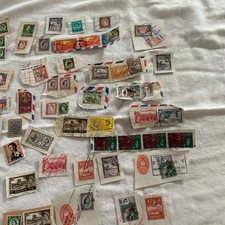 Vintage Collection 77 Stamps From Mixed International Countries B