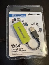 Iogear 12-w-1 kieszonkowy czytnik kart / pisarz