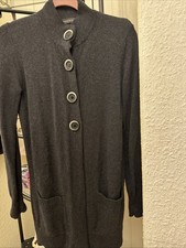 Repeat Cashmere/ Wolle Strickjacke Anthrazit Gr. 38 N.P 289€