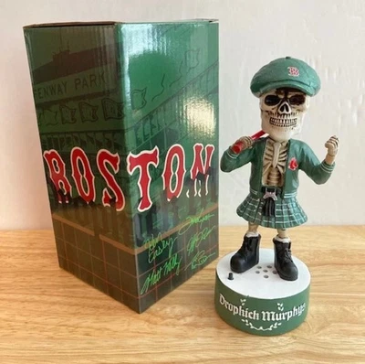 DROPKICK MURPHYS BOSTON RED SOX EXCLUSIVE MUSICAL BOBBLEHEAD SPECIAL TICKET SGA