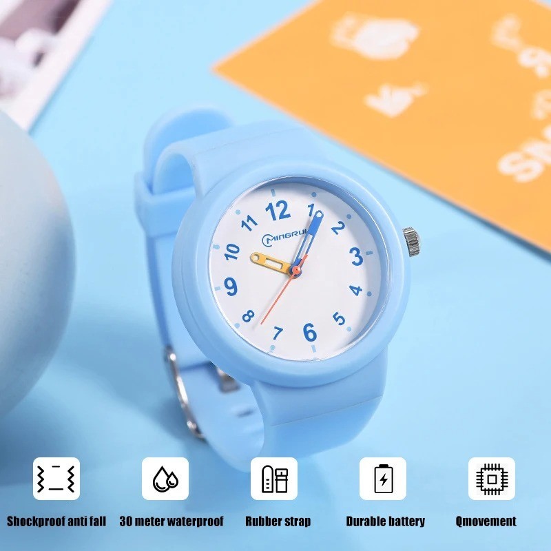 UTHAI CA03 3-12 Year Old Children's Watch Fashion Simple Sports Comfortable Wate