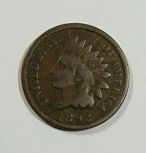 1892 INDIAN HEAD CENT Very Good