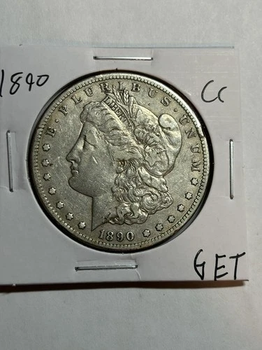 1890-CC Morgan Silver Dollar XF Better Date CC