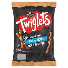 JACOB'S Twiglets Sharing Baked Snacks, 150 g (Pack of 1) 150 g 
