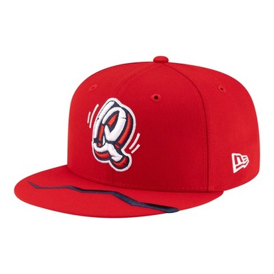 Men's New Era Red Rancho Cucamonga Quakes Authentic Collection