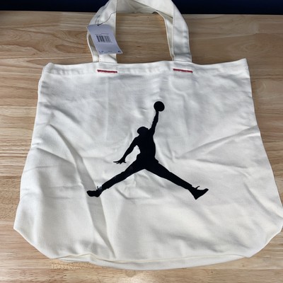 Nike Air Jordan Jumpman Tote Bag Shopper Sports Bag Unisex Natural