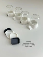 Magnetic SET OF 4 Water feeder /  for ants and jumping spiders 5mL