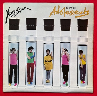 X-Ray Spex    Germfree Adolescents - UK 1st pr LP INS 3023 nice EX