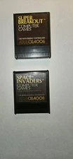 Atari CXL4008 "Space Invaders & Super Breakout" Computer Game Cartridges