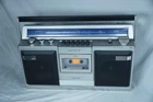Stunning Vintage Sony CFS-43 Boombox Ghettoblaster am/fm Stereo Cassette Player