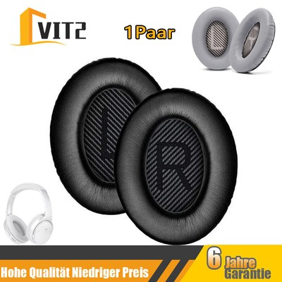 Ersatz Ohrpolster für Bose QuietComfort 35/QC35 Wireless II Kopfhörer Headphones
