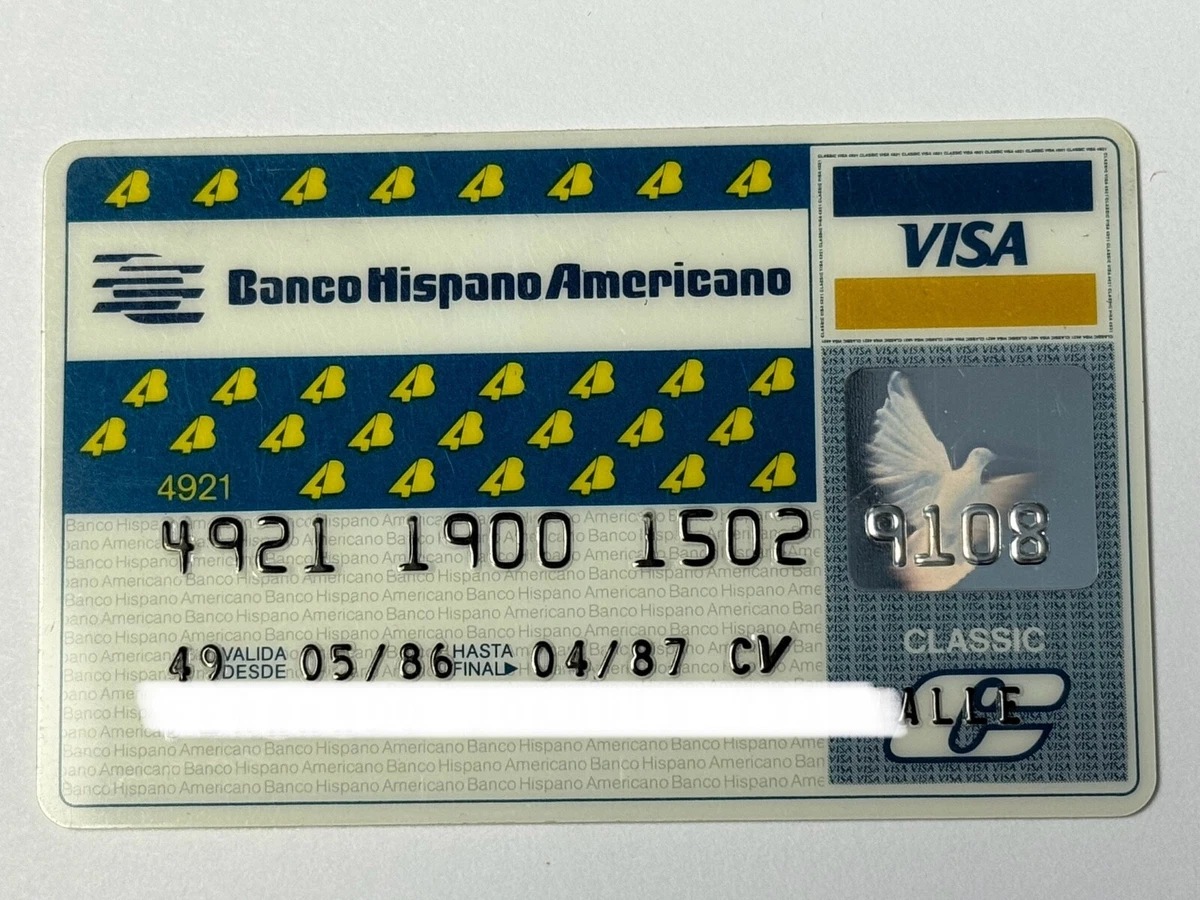1986 Year Issued Collectible Credit & Charge Cards for sale | eBay