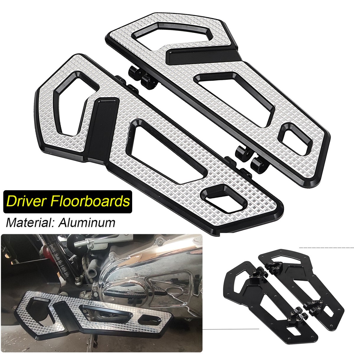 Adjustable Rear Passenger Footboard Floorboard With Turkmenistan - View #2
