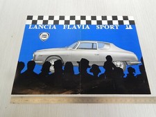 BROCHURE DEPLIANT LANCIA FLAVIA SPORT ZAGATO 1.8 1800