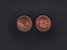 Papua New Guinea 2 TOEA KM-2 1996 BIRD ZEBRA FISH UNC WorldCurrency Pacific Coin