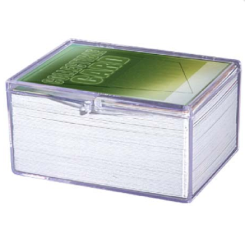 Kitguard Trading Card Storage Box with 200 Hard Plastic Card