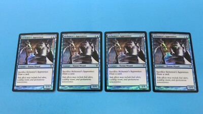 4x  FOIL ALCHEMIST'S APPRENTICE   AVACYN  MTG Magic the Gathering NM / UNPLAYED