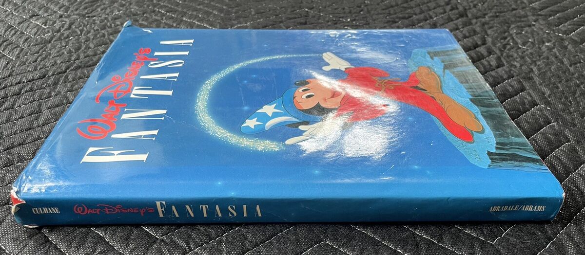 Vintage Walt Disney's Fantasia Book 1987 Hardcover By John