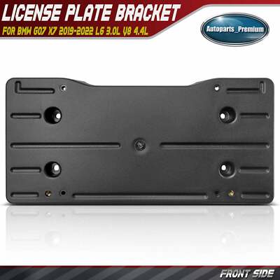 Front License Plate Bracket for BMW G07 X7 2019-2022 L6 3.0L V8 4.4L 51117446354