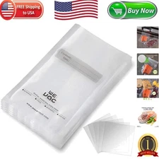 Heavy Duty Vacuum Sealer Bags 00 Quart - 8x2 inch, BPA Free & Puncture Resistant