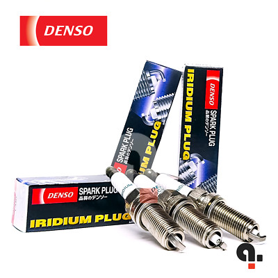 Kit Of 3 Denso Iridium Candles For Dacia Sandero Nissan Micra Renault Twingo