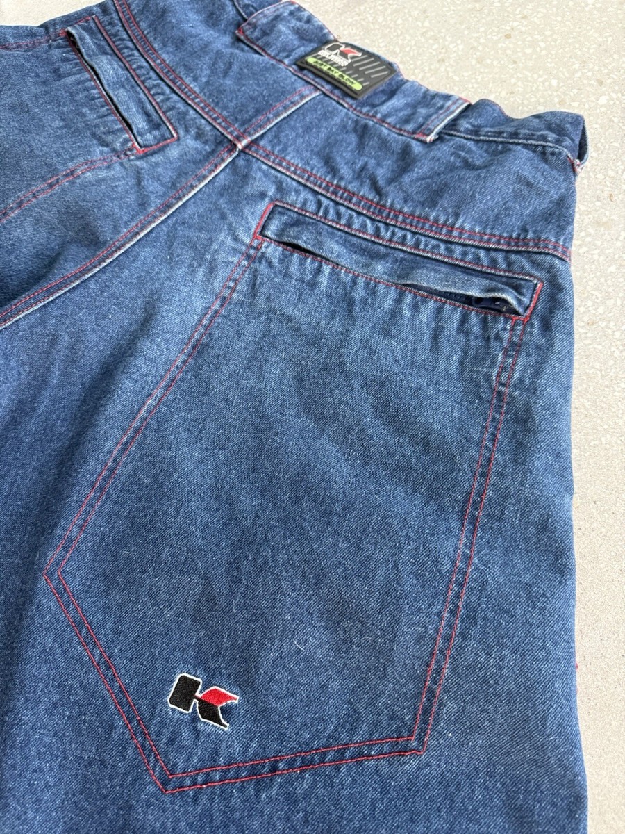 み*ゆ様 ✅90sdeadstock✅ JNCO jeans kikwear似 RARE! Vintage Kikwear Jeans 36