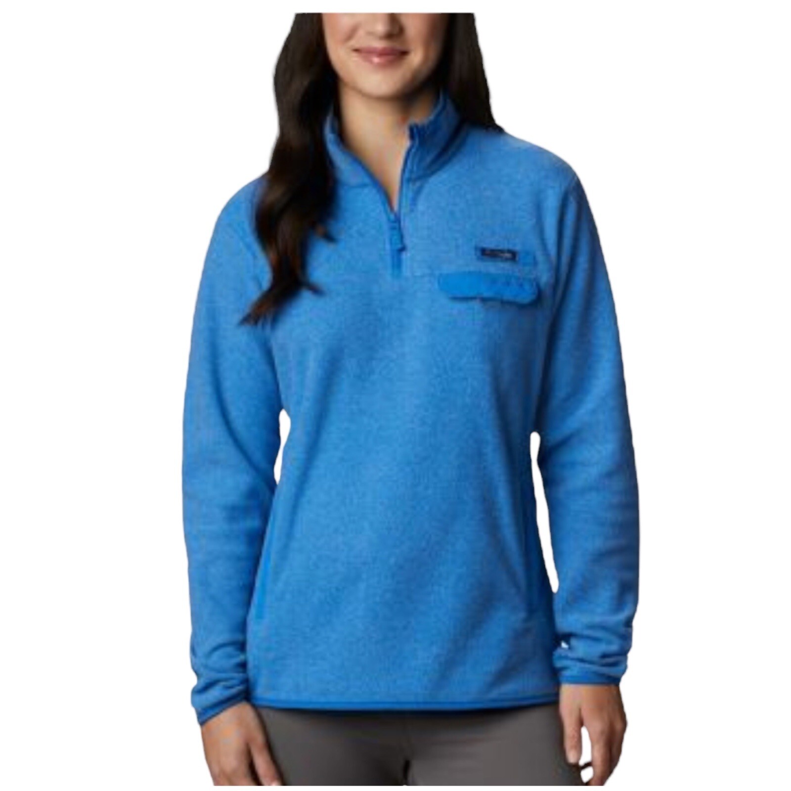 columbia women's pfg harborside fleece pullover
