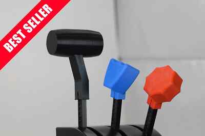 Pa28 piper Cherokee knobs for Logitech Saitek pro flight throttle quadrant