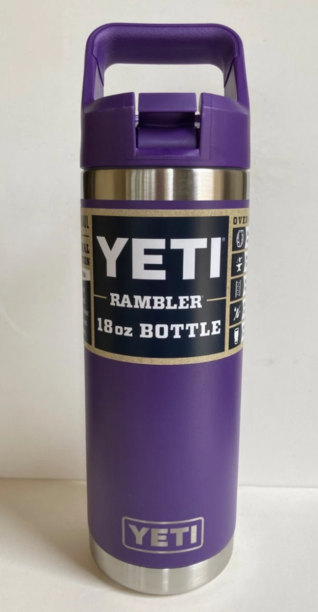 YETI Rambler 18-fl oz Stainless Steel Water Bottle in the Water Bottles &  Mugs department at