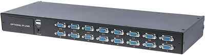 Intellinet 507844 Modularer 16-Port KVM-Switch mit VGA-Schnittstelle NEU & OVP