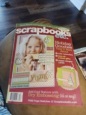 Scrapbooks Etc Magazine Nov/Dec 2008 Holiday Goodies, Dry Embossing