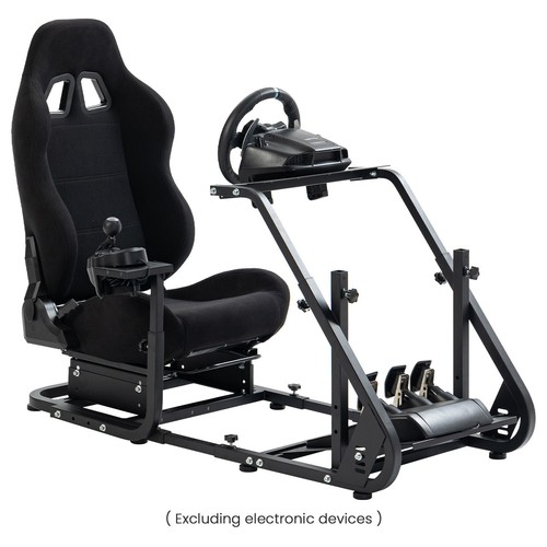 Hottoby Racing Simulator Cockpit with Game Seat Fit for Logitech G923 G29 G920 - Picture 17 of 23