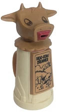 VTG 1970's Moo Cow Coffee Creamer Cup Whirley Industries Warren PA VG+ USA Solid