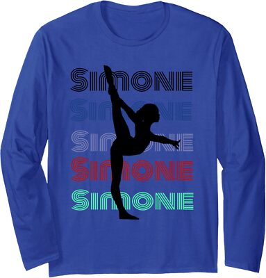 Simone Tribute Another Win Another Gold Summer Games Long Sleeve Tshirt