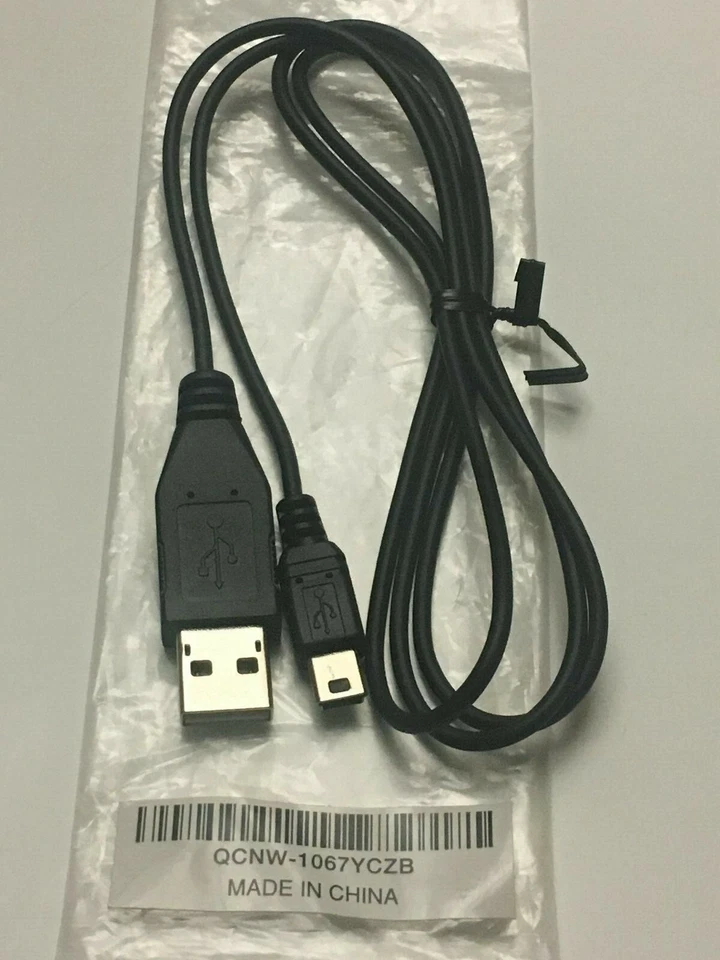 OEM Mini USB Charge Cable ASY-06610-001 Cord 0.9m/3ft BlackBerry Sharp 0J2711 - Image 2 of 3