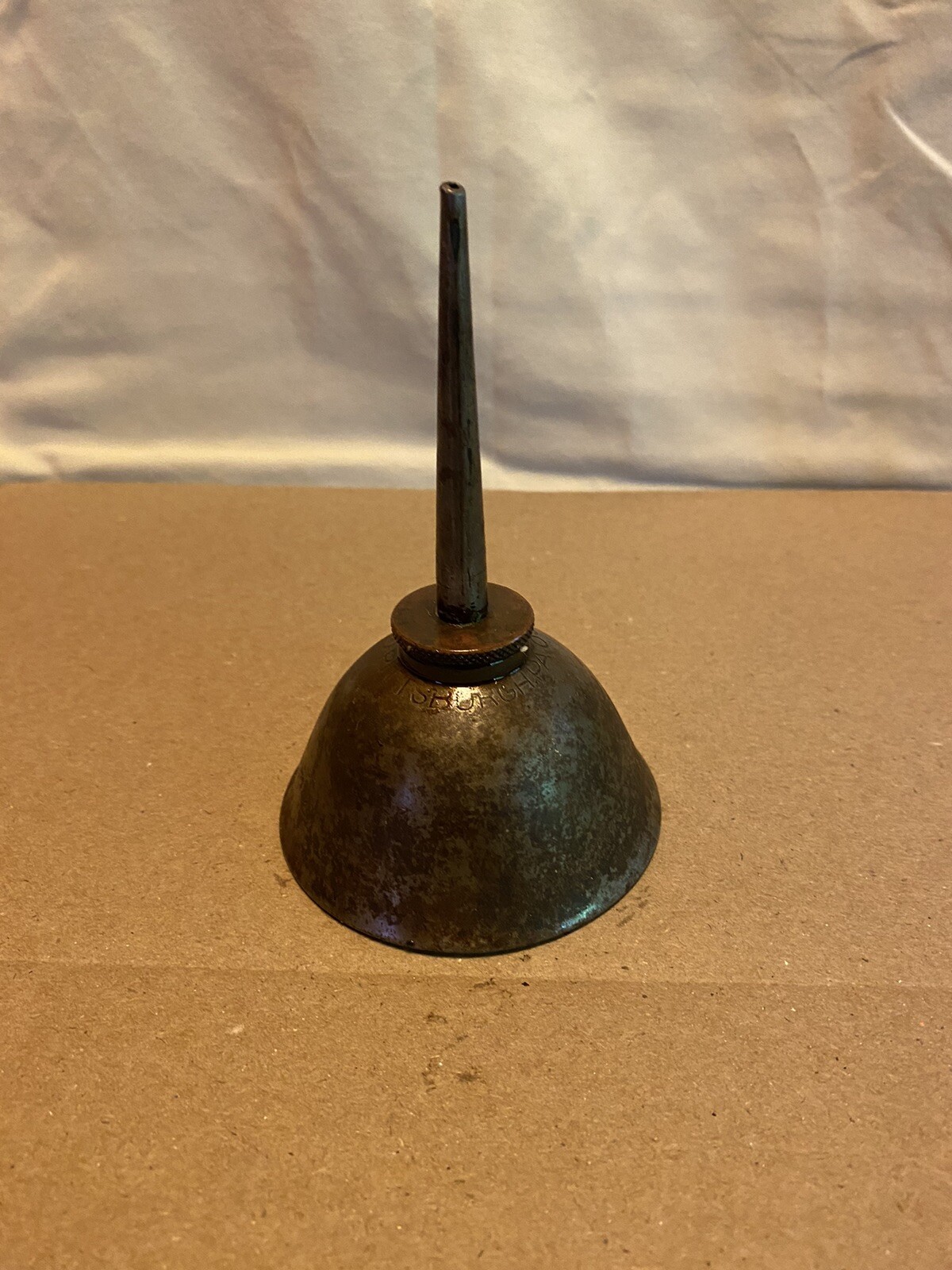 Vintage Antique Gem Mfg Co. Pittsburgh PA Thumb Press Oiler Oil Can eBay
