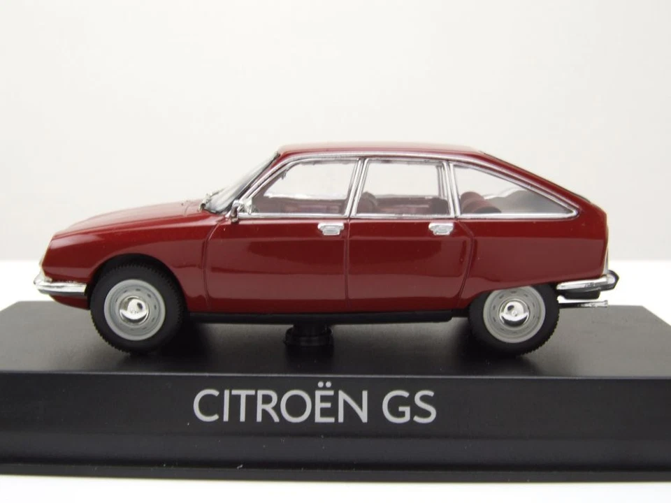 Citroen GS 1970 Rosso Scuro Modellino Auto 1:43 Norev - Immagine 3 di 4