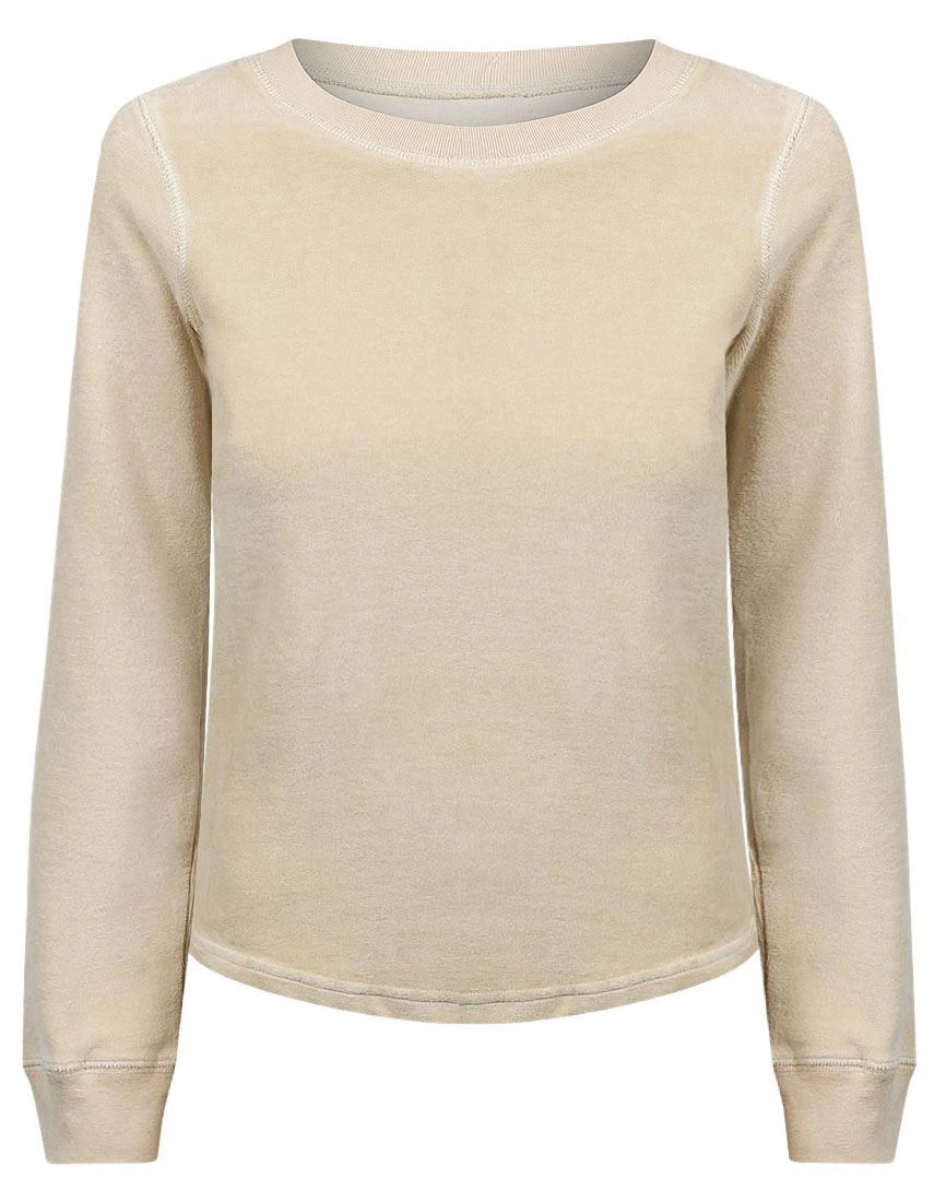 Beige sweatshirt shop womens