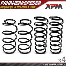 4x Federn Fahrwerksfeder Vorne Hinten für Volvo V50 MW 2006-2010 2.4L Kombi